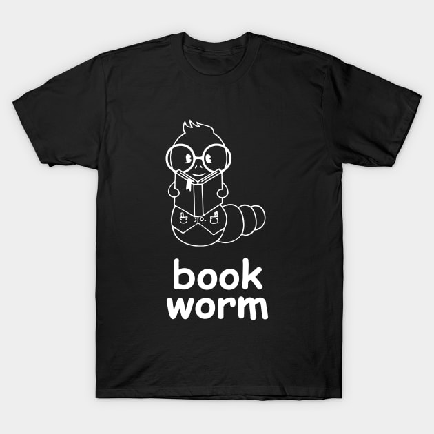 Bookworm T-Shirt by produdesign